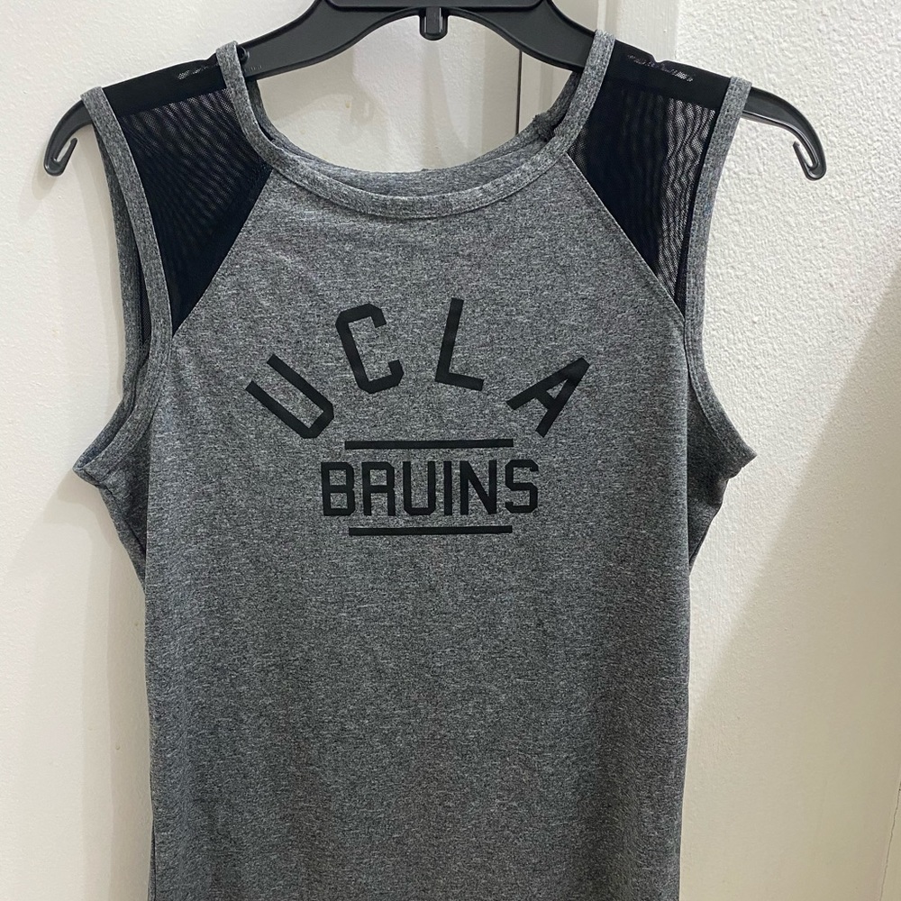 UCLA Bruins Tank Top with Mesh Panel Shoulders
